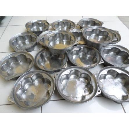 Gambar ( KHUSUS GOJEK ) Cetakan kue Bingke loyang makanan khas tradisional bingka + Tutup dari perabotmampang undefined Tokopedia