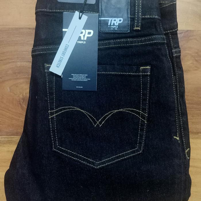 Gambar TRIPL3 JEANS (94 828-GW). CELANA Jeans SLIM FIT black original. - Hitam, 27 dari toko AMANAH OLShop undefined Tokopedia