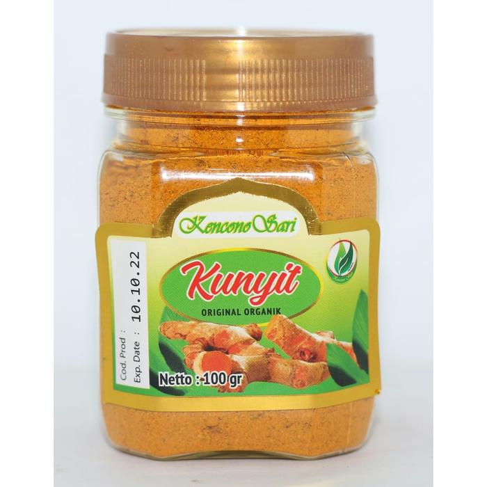 Gambar Kunyit Bubuk / Serbuk Organik 100 gr Asli Original dari propolis jakarta store undefined Tokopedia