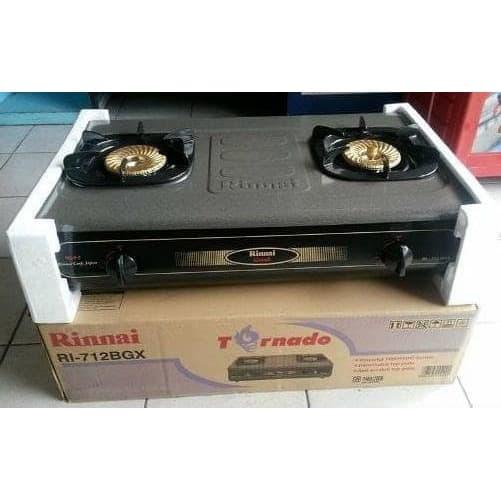 Gambar Kompor Gas Rinnai RI 712 BGX ( 2 Tungku ) Api Lilin dari WTC Elektronik undefined Tokopedia