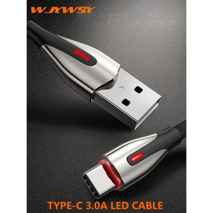 Gambar WJYWSY- Kable Data TYPE-C 3.0A Fast Charger - TYPE C - Biru dari tokolingli undefined Tokopedia
