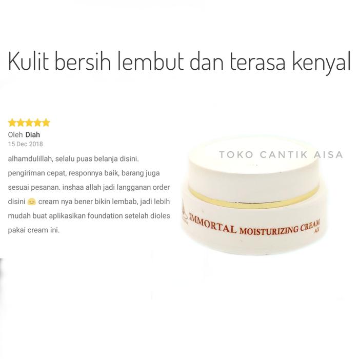 Jual Immortal Moisturizing Cream Ax Krim Pelembab Bruntus Komedo Jerawat Kota Semarang Toko Cantik Aisa Tokopedia