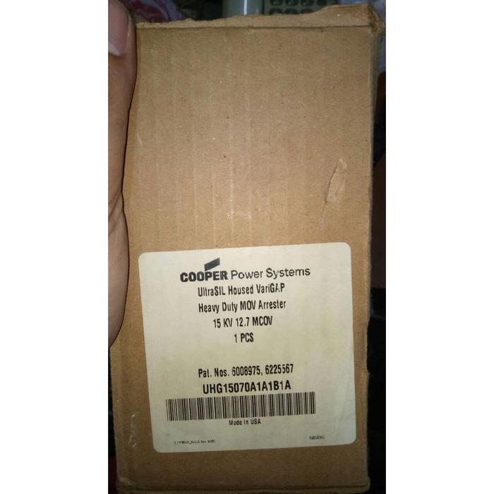 Gambar arrester cooper Polimer 12-15KV 10KA dari HERAL ELECTRIC undefined Tokopedia