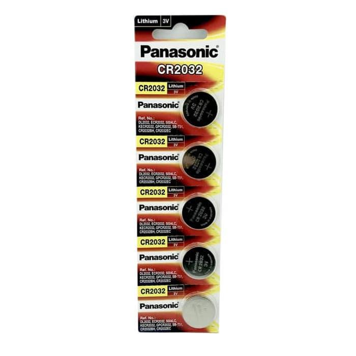Gambar Panasonic CR-2032 Baterai Kancing - Battery Lithium 3V dari Puserba undefined Tokopedia