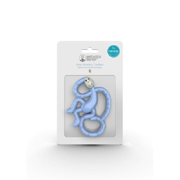 Gambar Matchstick Monkey Mini Monkey Teether - Light Blue dari VNSstore undefined Tokopedia