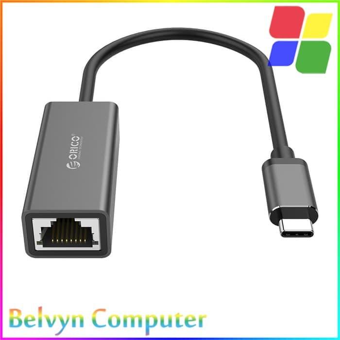 Gambar Promo ORICO XC-R45 Kabel USB Type-C to RJ45 Gigabit Ethernet Adapter - Hitam dari Belvyn Arts & Technology undefined Tokopedia