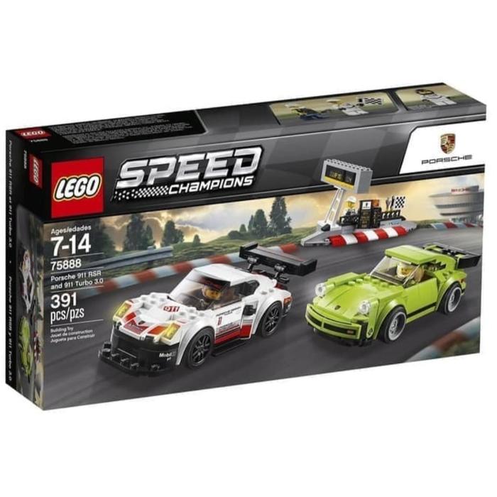 Gambar LEGO 75888 Speed Champion Porsche 911 SR & 911 Turbo dari Kingdom Bricks undefined Tokopedia