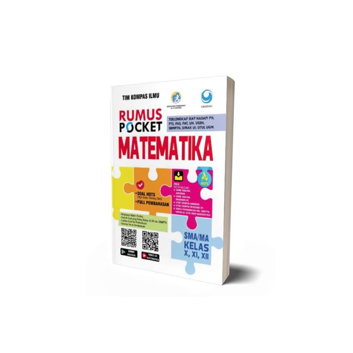 Gambar Rumus Pocket Matematika SMA Kelas X, XI, XII - Tim Kompas Ilmu dari Gerobak Buku undefined Tokopedia