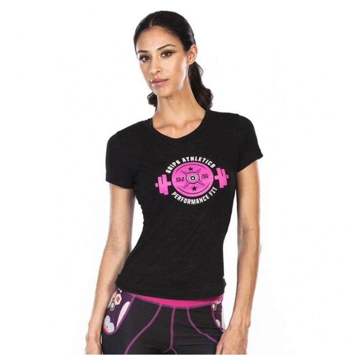 Gambar GRIPS Ladies Weight TEE Shirt BLACK - XS dari ELITE MMA SHOP undefined Tokopedia