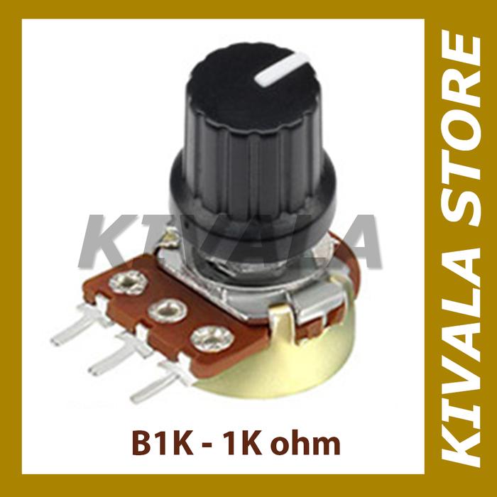 Potentiometer Potensiometer VR 1K B1K WH148 Arduino Raspberry