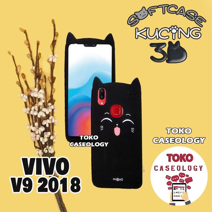 Gambar Harga Hemat Termurah Vivo V9 Case MiaoO Cat SoftCase Motif Kucing Hp dari caseologyimdo undefined Tokopedia
