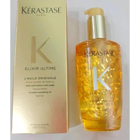 Jual Kerastase Ultimate Serum Rambut Kering Mengembang Kaku Rusak Elixir Jakarta Barat Gym Maniac Tokopedia
