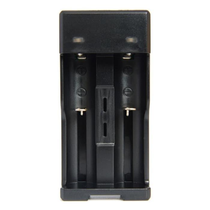 Gambar GTF Charger Baterai 18650 2 Slot Plug Micro USB - GF0012 dari LoHal undefined Tokopedia