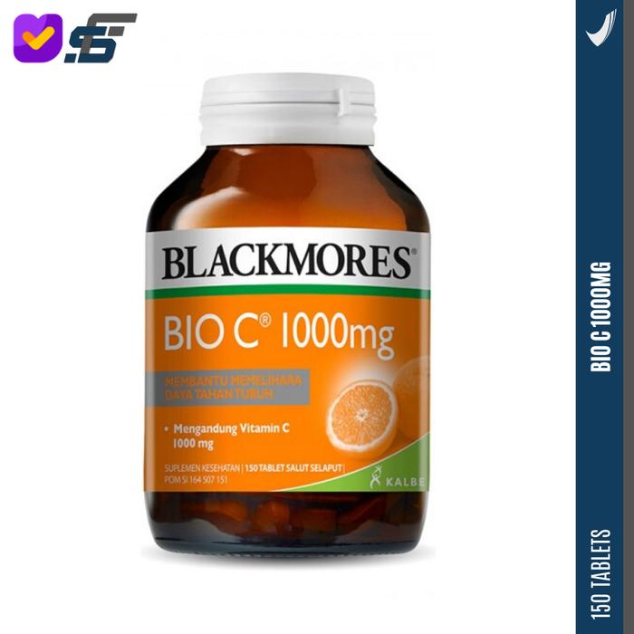 Gambar Blackmores Bio C 1000mg BPOM Kalbe - 150 Tablet dari suplemenfactoryid undefined Tokopedia
