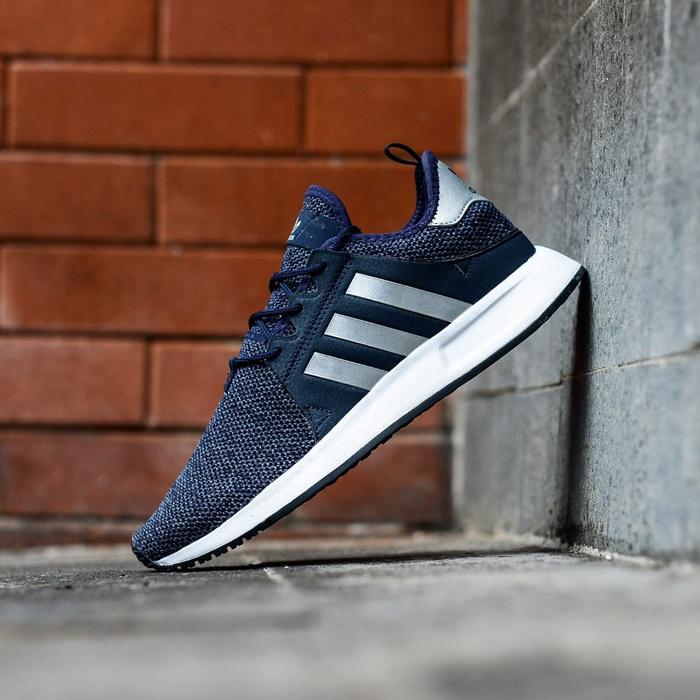 ADIDAS X_PLR NAVY SILVER - Biru Muda 