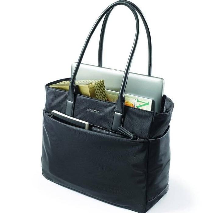 Jual Samsonite Jordyn Laptop Black Tote 