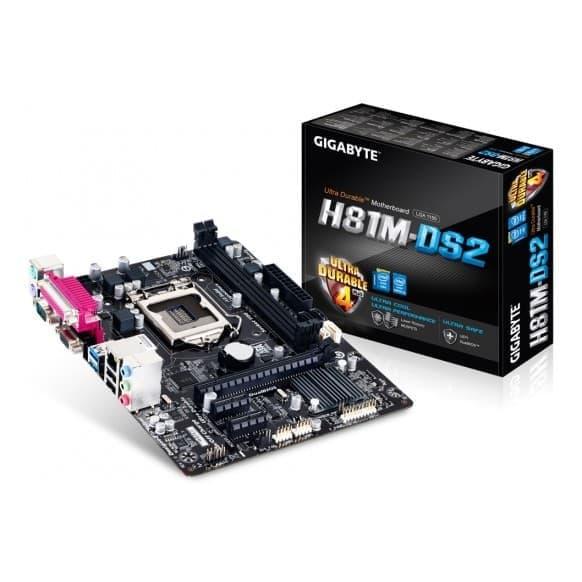 Gambar GIGABYTE GA-H81M-DS2 (LGA1150, H81, DDR3, SATA3, USB3) dari BestQualityCom2025 undefined Tokopedia