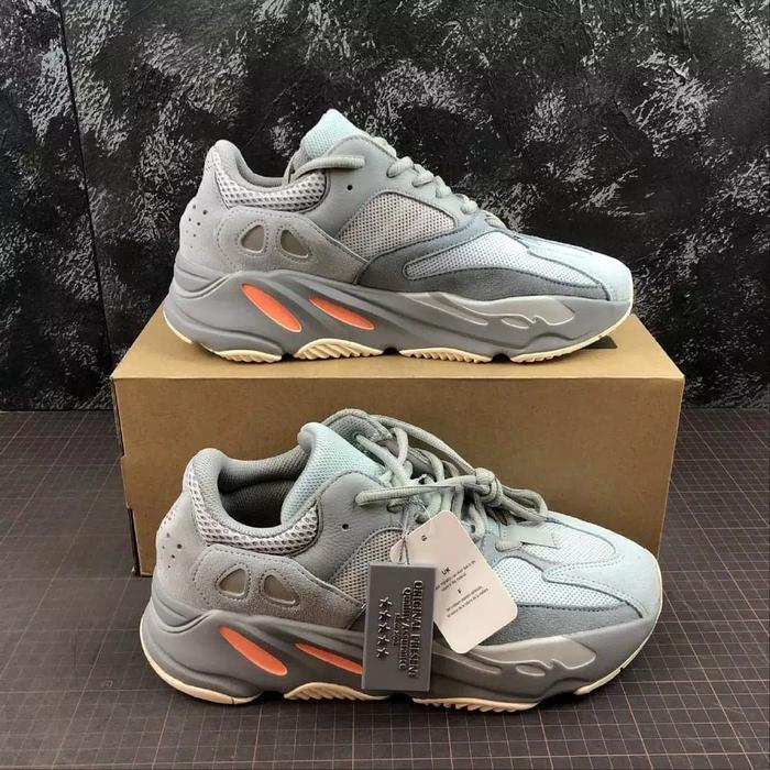 Jual Sepatu Adidas Yeezy Boost 700 V2 Original Sea Salt Blue