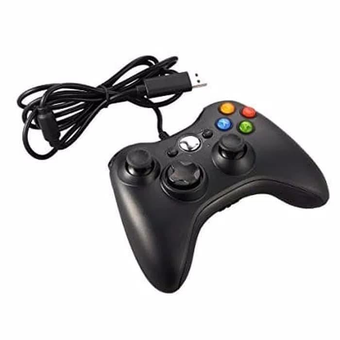 Gambar MICROSOFT CONTROLLER WIRED/STICK WIRED XBOX 360/STICK XBOX 360 KABEL- - Hitam dari Turtle Games & Toy Shop undefined Tokopedia