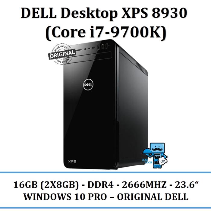 DELL XPS 8930 i7第8世代/RX5700/16GB（DELL XPS 8930 INTEL CORE I7 