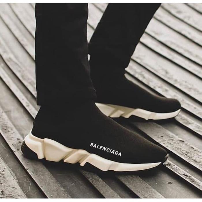 Balenciaga oreo speed trainer best sale