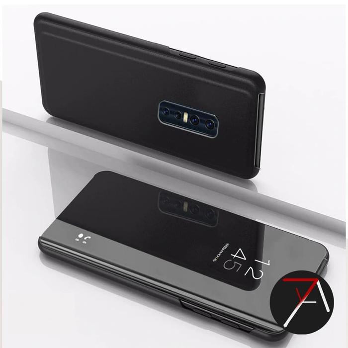 Gambar Vivo V17Pro V17 Pro Flip Clear View Standing Cover Mirror Case Casing - Rosegold, Vivo V17 Pro dari 17 Agustus Case undefined Tokopedia