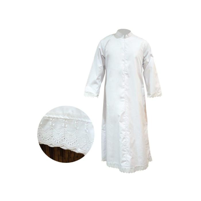Gambar alba renda osfot XL dari Rumah Liturgi Katolik Solo undefined Tokopedia