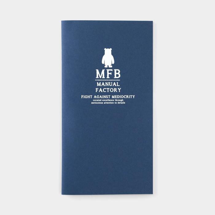 Gambar LOGON Traveler's Notebook Refill Navy Regular Size dari tokopie undefined Tokopedia