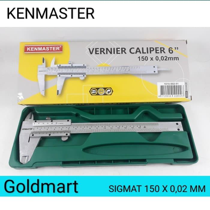 Jual Kenmaster Sigmat Vernier Caliper Jangka Sorong Jakarta Barat Gold Mart Tokopedia