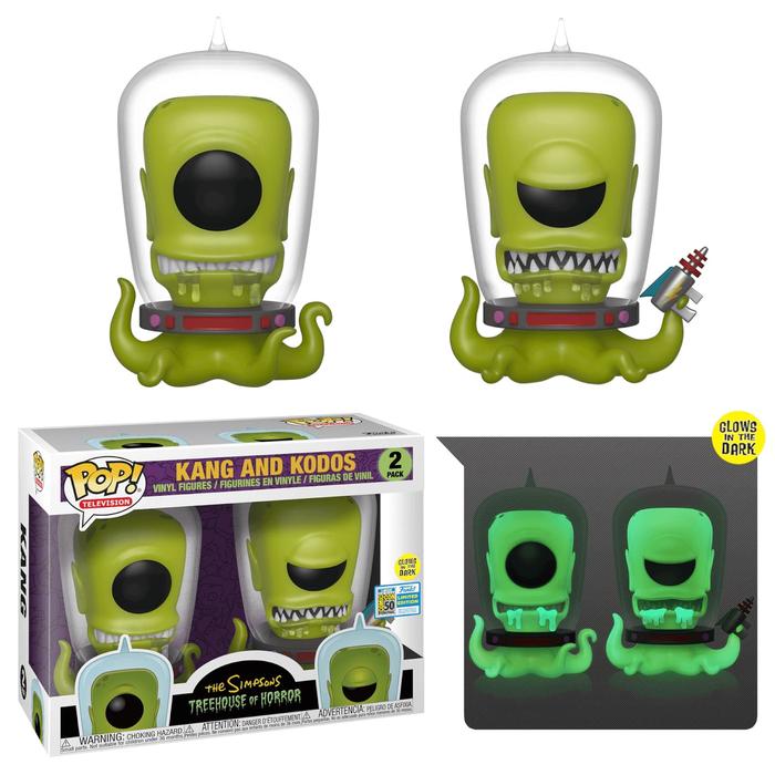 and Kodos Glow in The Dark 2019 SDCC 