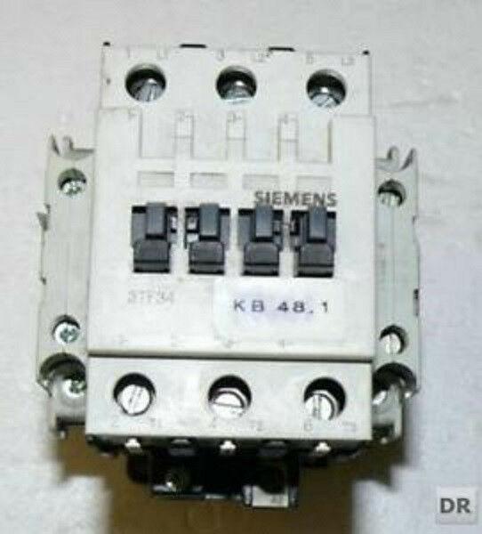 SIEMENS Schütz Leistungsschütz 3TF3400-0A 230V 55A 8,5kW IEC 947 VDE 0660 SIEMENS Schütz Leistungsschütz 3TF3400-0A 230V 55A 8,5kW IEC 947 VDE 0660