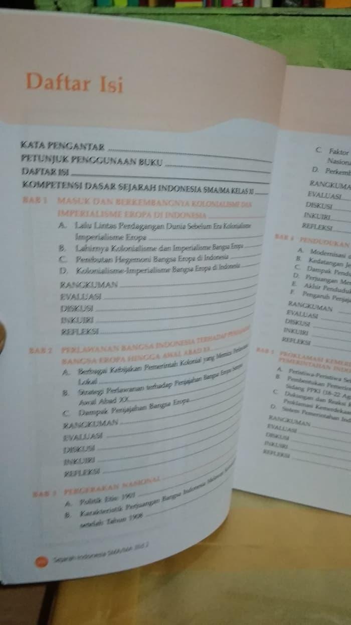 Jual Buku Sma Kelas 2 Sejarah Indonesia 2 Untuk Sma Ma Kelas Xi K13n Jakarta Timur Prabu Shop 02 Tokopedia