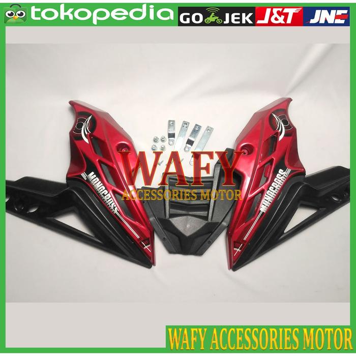 Gambar Cover engine transformer byson - Merah dari Wafy Accessories Motor undefined Tokopedia