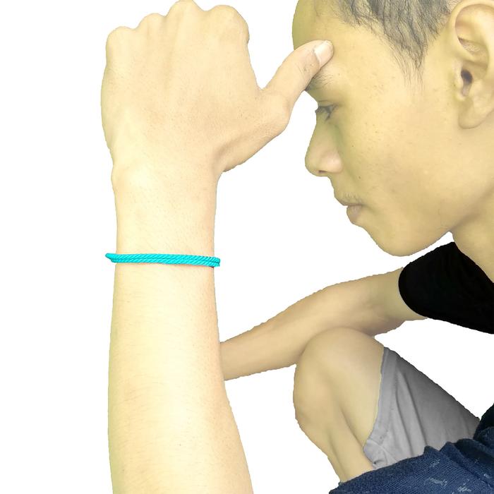 Gambar Hijau Tosca Gelang Adjustable Aneka Warna Tahan Air Dan Tidak Luntur dari Bajaga Online undefined Tokopedia