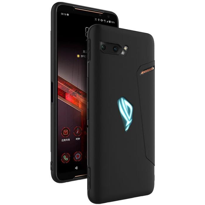 Gambar Solid TPU Case Asus ROG Phone II - 2 Casing Black Soft Original Hitam dari Logay Acc undefined Tokopedia