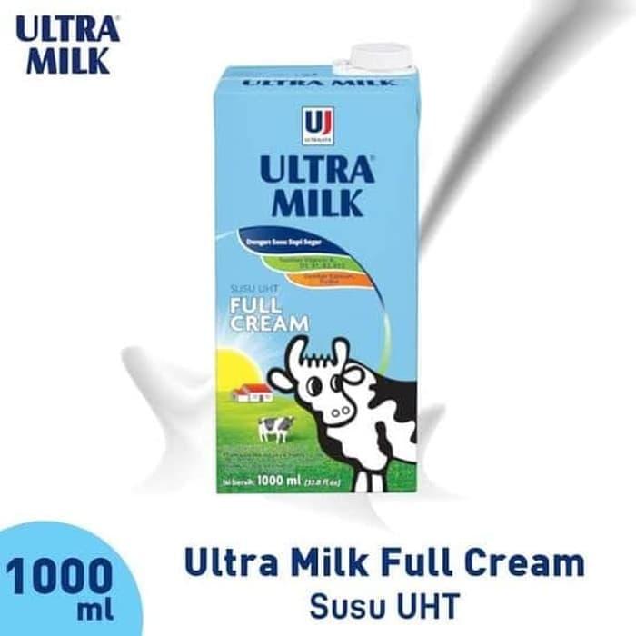 Gambar Susu Ultra Milk (UHT) 1 Liter - Full Cream Murah dari Toko Atong Grosir undefined Tokopedia