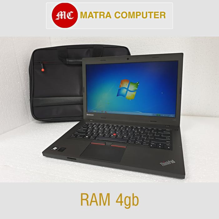 Gambar Laptop core i5 5200u thinkpad L450 Tangguh berkualitas - Empat Gb dari Matra Computer undefined Tokopedia