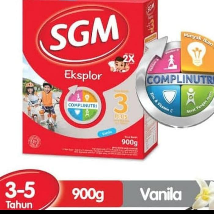 Gambar SGM Eksplor 3 900Gr - Vanila dari Sagala.Goods_NEW undefined Tokopedia