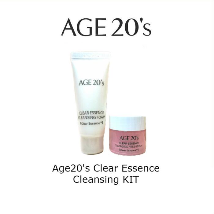 age 20's clear essence cleansing foam