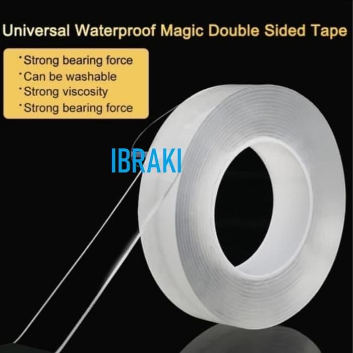 Gambar Double Tape Perekat Nano 1M x 3Cm x2 Mm Terbaik Termurah Terlaris dari ibraki undefined Tokopedia