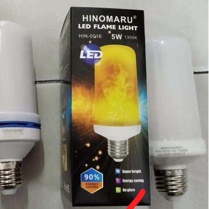 Gambar Hinomaru LED Flame Light Lampu Obor Api 5 Watt dari CV. Sumber Cahaya Baru undefined Tokopedia