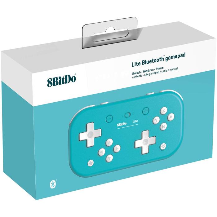 Gambar Bitdo Lite Bluetooth Gamepad 4 Nintendo Switch Lite / Switch / Window - Biru Muda dari waroengame M2SQ undefined Tokopedia