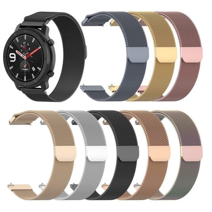 Jual STRAP TALI JAM MILANESE MAGNETIK LOOP XIAOMI HUAMI AMAZFIT