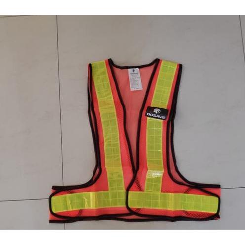 Gambar Rompi Safety Jala V - Hijau dan Orange - Orange dari Naferoaldo Safety undefined Tokopedia