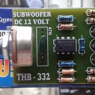 Kit Filter Subwoofer DC 12V THB-332 