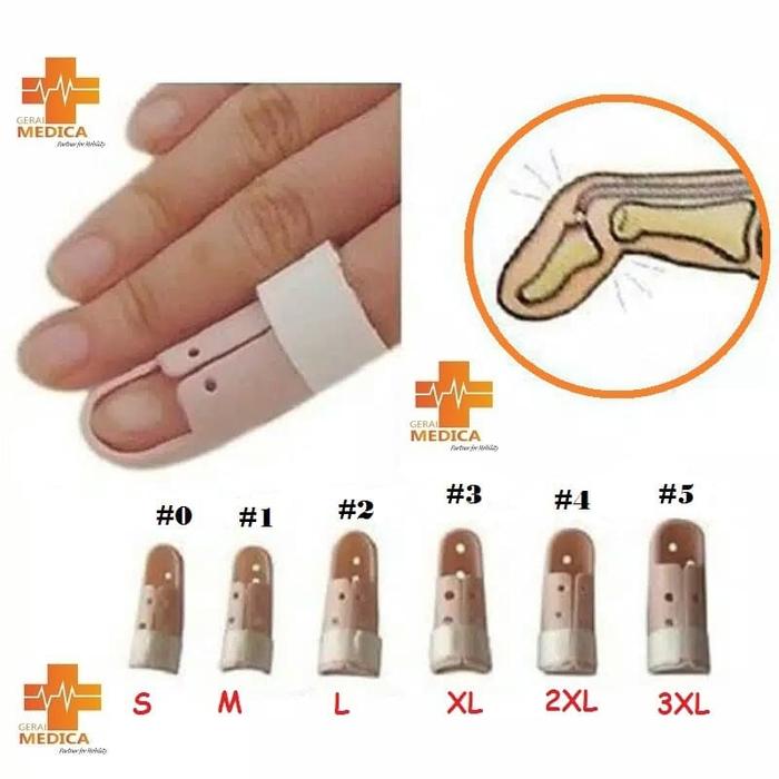 Gambar Finger Injury Pain Splint / Support Brace Protection Fracture - XXL dari GERAI MEDICA undefined Tokopedia