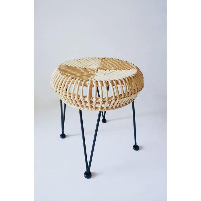 Gambar Side Table Rattan/Meja Sudut Rotan/Meja Sudut Natural dari On & On Living undefined Tokopedia