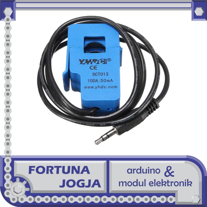 Gambar SCT-013-000 Non-Invasive Split Core YHDC 100A AC Current Sensor dari Fortuna Jogja undefined Tokopedia