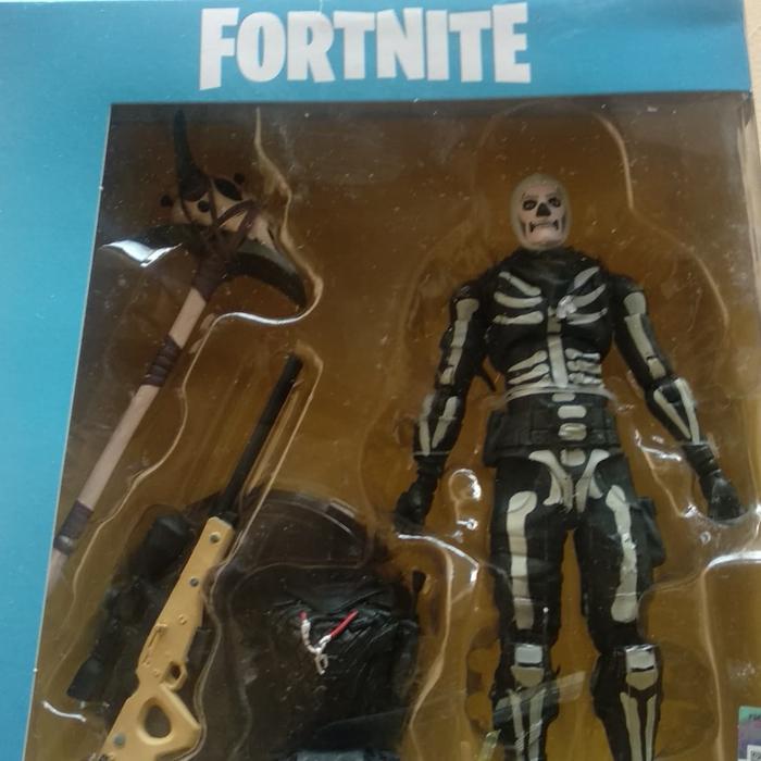 Gambar Action Figure Fortnite Skull Trooper Mcfarlane 6inch dari Toydarian Watto undefined Tokopedia