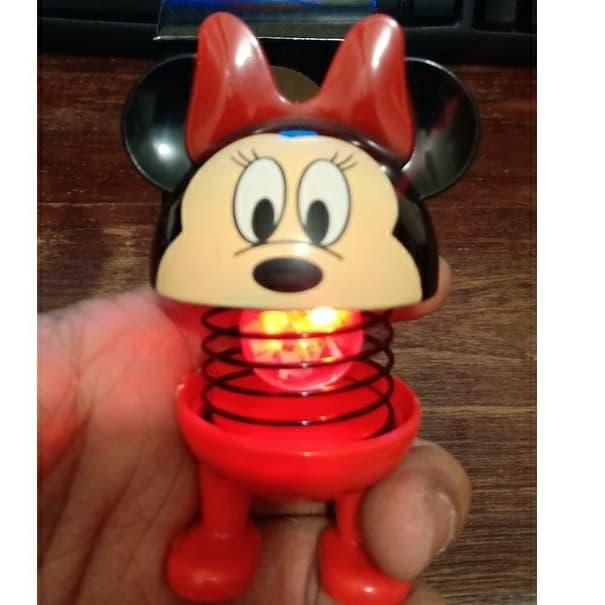Gambar Boneka dashboard mobil emoji/emoticon karakter mickey mouse dkk LED - Minnie Mouse dari Fian Star undefined Tokopedia